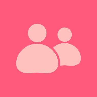 Kişi ya da sosyal işareti simgesi. 