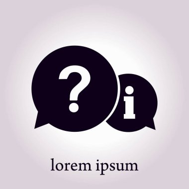 Bilgi değişimi Tema simgesi, toplama ve bilgi analiz. Düz tasarım stili. Vektör Eps 10.