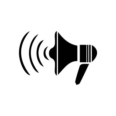 Yakında simge megafon. hoparlör simgesi.