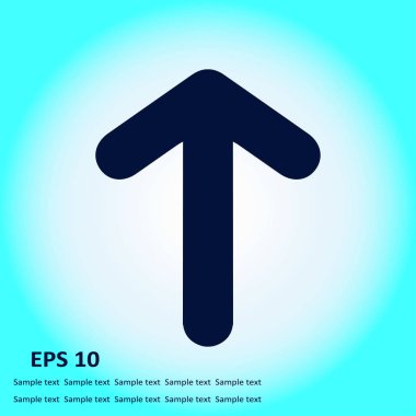 Ok simgesi. vektör illüstrasyonu