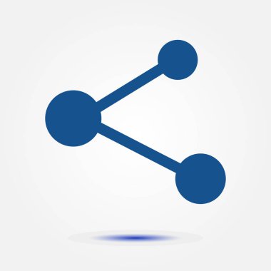 Pay işareti kutsal kişilerin resmi. Düz tasarım stili.