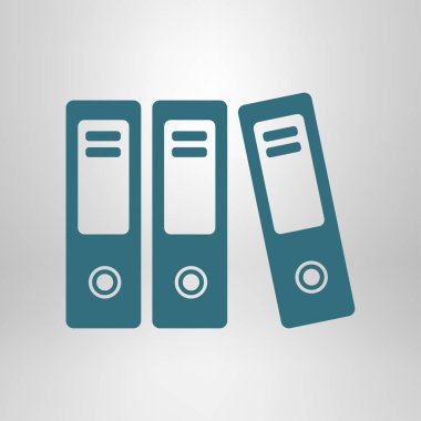 Evrak ve belgeler Office klasörler. Arşiv klasör simgesi. 