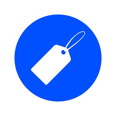 Satılık Etiketler simgesi. Fiyatı yüzde Satılık kapalı Etiketler. Düz tasarım stili. Vektör Eps 10.