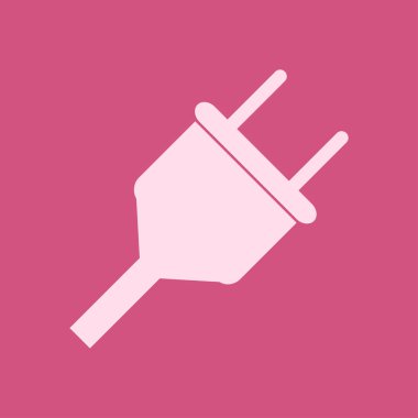 Vektör elektrik dolgu ağı düz simgesi.