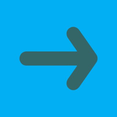 Ok simgesi. vektör illüstrasyonu