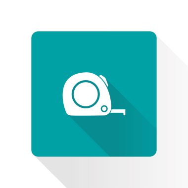  Mezura simgesi. Rulet inşaat erkek.