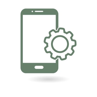 Akıllı telefon hizmetleri simgesi.