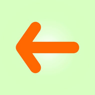 Ok simgesi. vektör illüstrasyonu