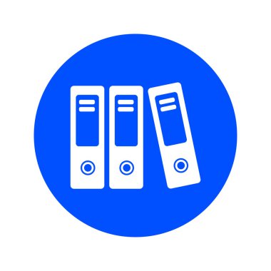 Evrak ve belgeler Office klasörler. Arşiv klasör simgesi. 