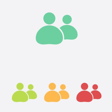 Kişi ya da sosyal işareti simgesi. 