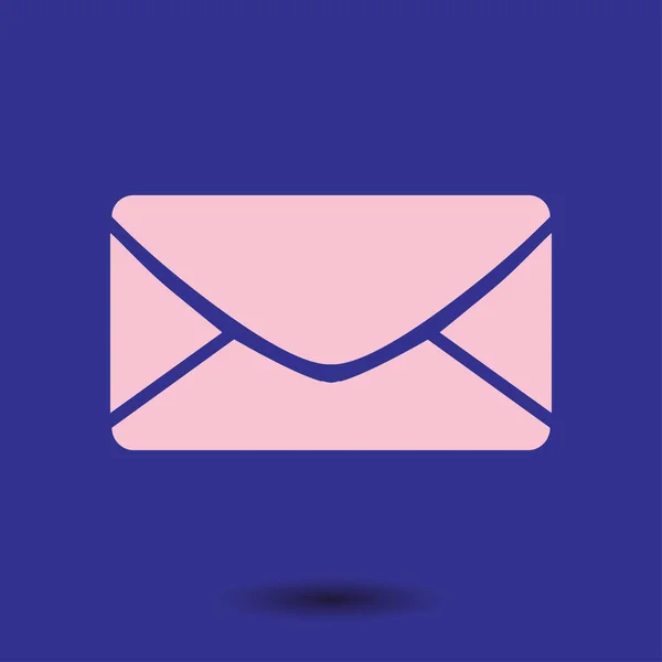 Плоска Піктограма Піктограми Letter Mail — стоковий вектор