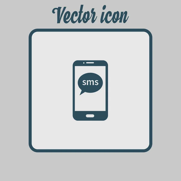 Ilustración Vectorial Del Icono Del Teléfono Inteligente — Vector de stock