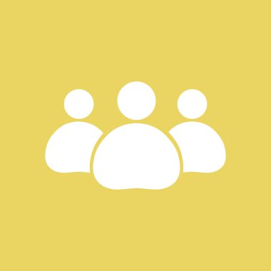 Takım iş simgesi. Ofis çalışanları ve iş takım.