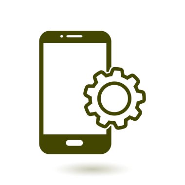 Akıllı telefon hizmetleri simgesi.