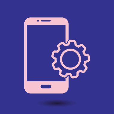 Akıllı telefon hizmetleri simgesi.