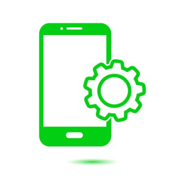 Akıllı telefon hizmetleri simgesi.