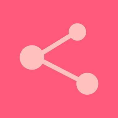 Pay işareti kutsal kişilerin resmi. Düz tasarım stili.