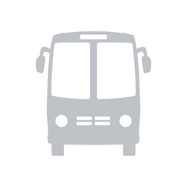 Otobüs simgesi. Schoolbus simbol.