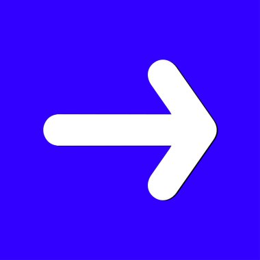 Ok simgesi. vektör illüstrasyonu