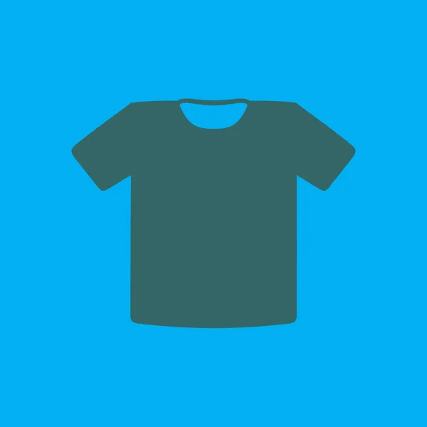 Icono Signo Camiseta Símbolo Ropa Estilo Diseño Plano — Vector de stock