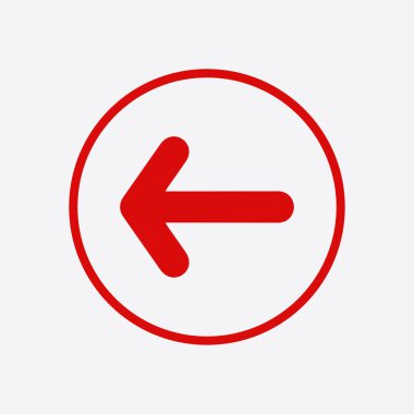 Ok simgesi. vektör illüstrasyonu