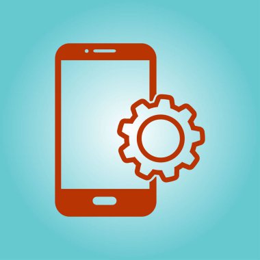 Akıllı telefon hizmetleri simgesi.