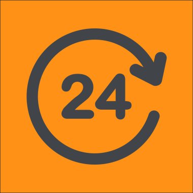 Saat saat etrafında bir gün simgesini açın..