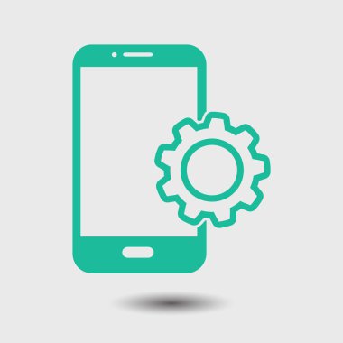 Akıllı telefon hizmetleri simgesi.