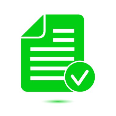 Ok simgesiyle belge.