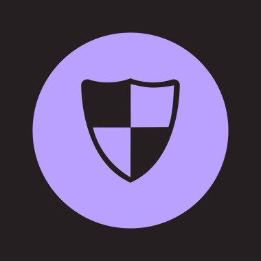 Kalkan kutsal kişilerin resmi. Koruma kavramı. 