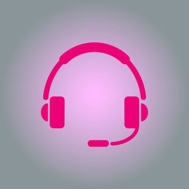 Destek, vektör çizim düz simgesi 