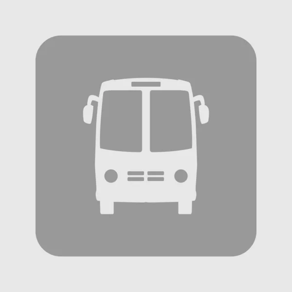 Buss Ikon Skolbuss Symbol — Stock vektor