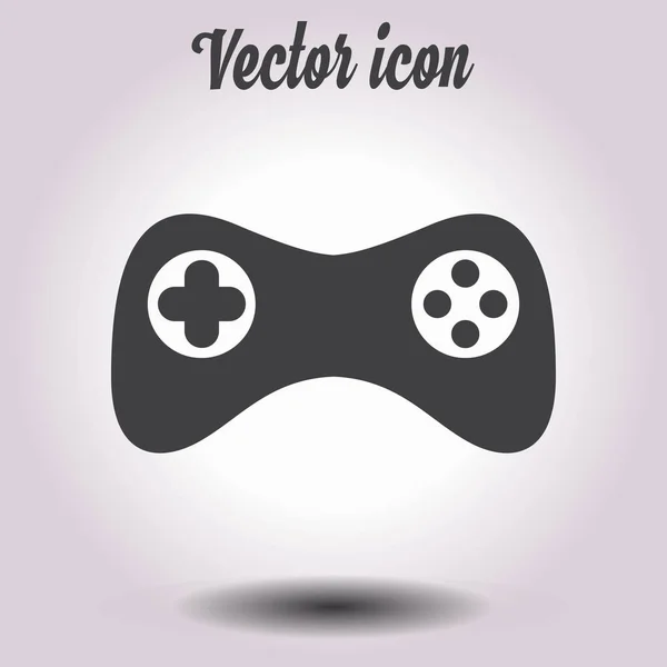 Gamepad Icon Vector Flat Design Style — Stock Vector