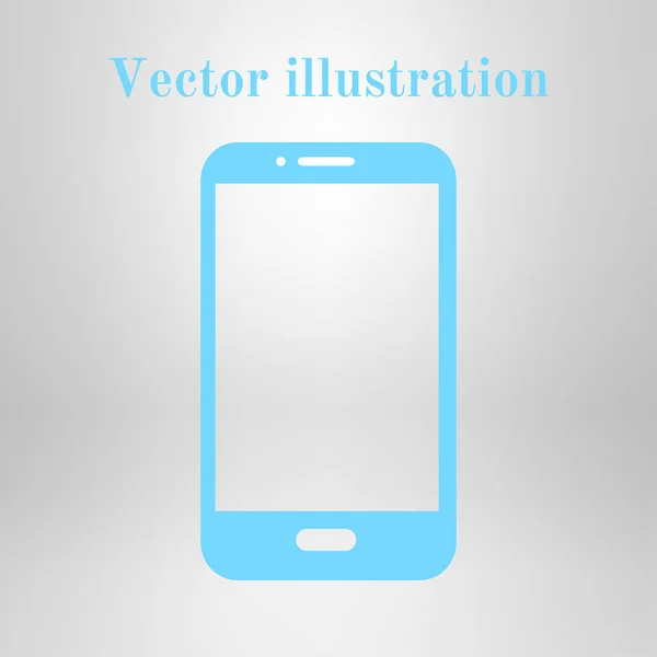 Ilustración Vectorial Del Icono Del Teléfono Inteligente — Vector de stock