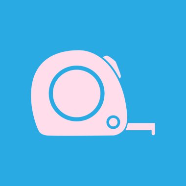  Mezura simgesi. Rulet inşaat erkek.