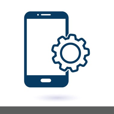 Akıllı telefon hizmetleri simgesi.