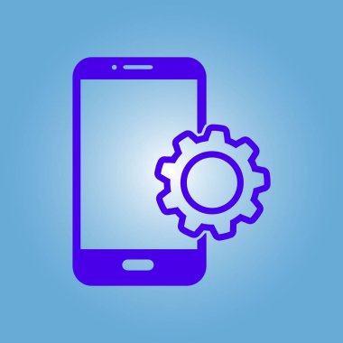 Akıllı telefon hizmetleri simgesi.