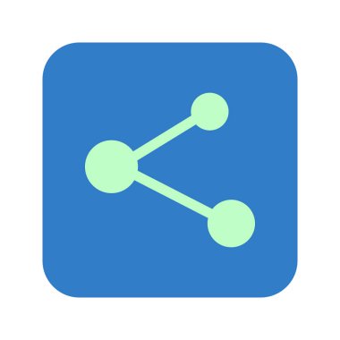 Pay işareti kutsal kişilerin resmi. Düz tasarım stili.