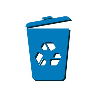 çöp kutusu simgesini, vektör eps10 çizim 