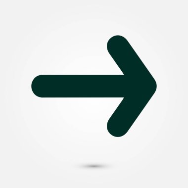 Ok simgesi. vektör illüstrasyonu