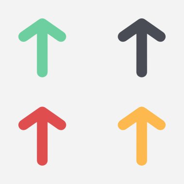 Ok simgesi. vektör illüstrasyonu