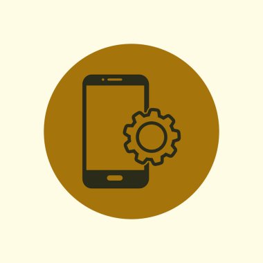 Akıllı telefon hizmetleri simgesi.