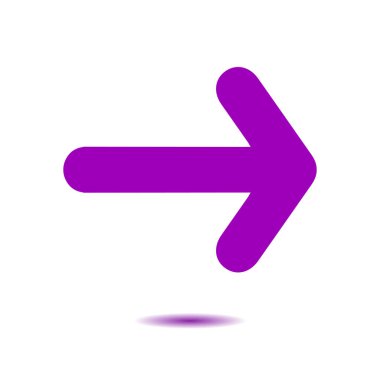 Ok simgesi. vektör illüstrasyonu