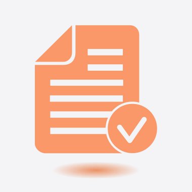 Ok simgesiyle belge.