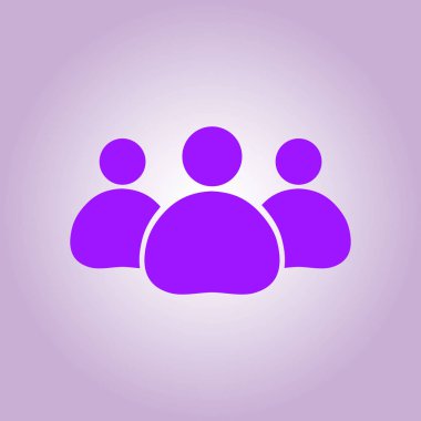 Takım iş simgesi. Ofis çalışanları ve iş takım.