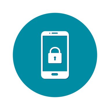 İnternet güvenliği konsepti ikonu. Tanımlama ve koruma simgesi.