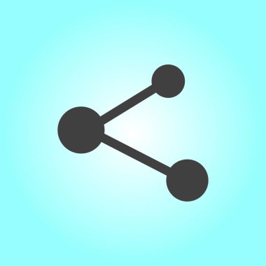 Pay işareti kutsal kişilerin resmi. Düz tasarım stili.