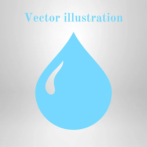 Blood Drop Icon Vector Illustration — Stock Vector