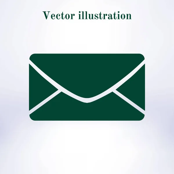 Icono Plano Letter Mail Icono — Archivo Imágenes Vectoriales