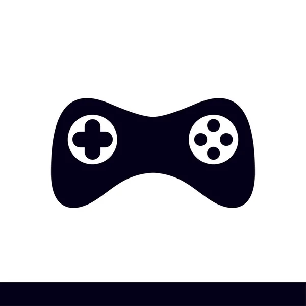 Gamepad Pictogram Vector Platte Ontwerpstijl — Stockvector